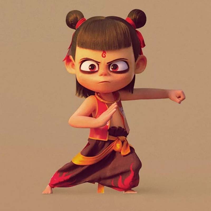 Nezha sculpture figure custom wholesale