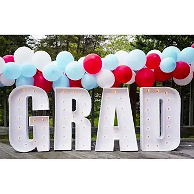 Wholesale Marquee Luxury 4Ft Grad Marquee Letters And Numbers Metal Light Bulb Event Letters