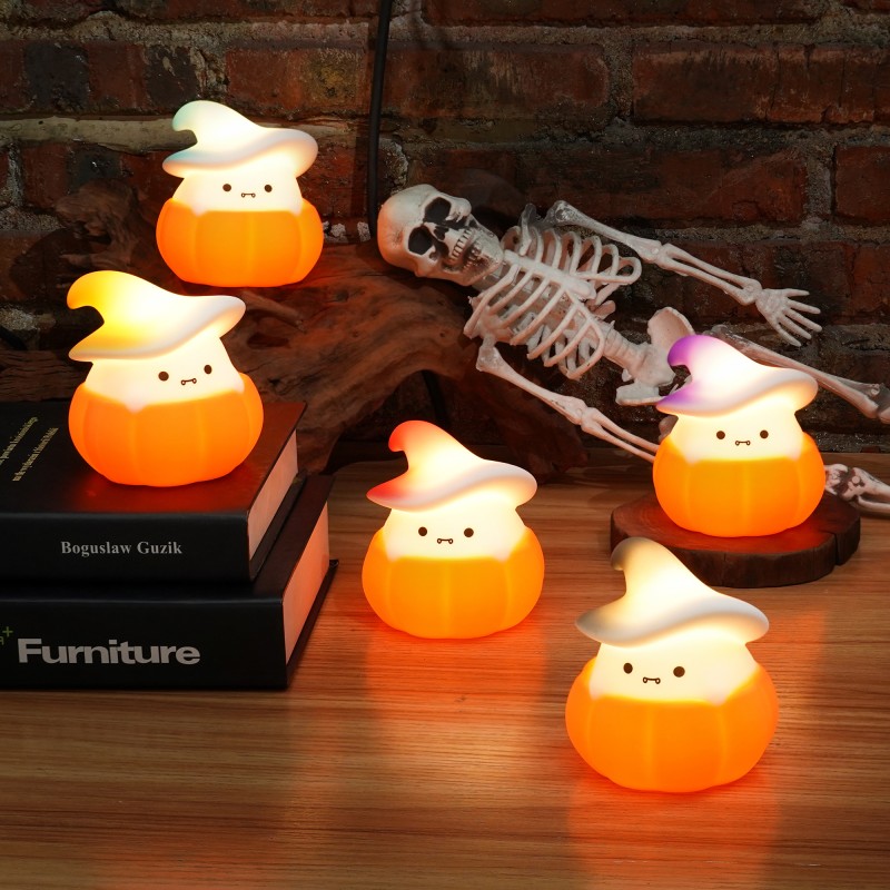 Rechargeable LED Night Light with Silicone Touch Sensor Kids Lamp for Home Use USB Power Supply and Battery Source touch light