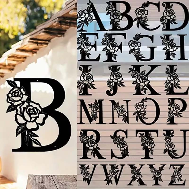 Custom Cheap Metal 3D Wall Mounted Alphabet Letters