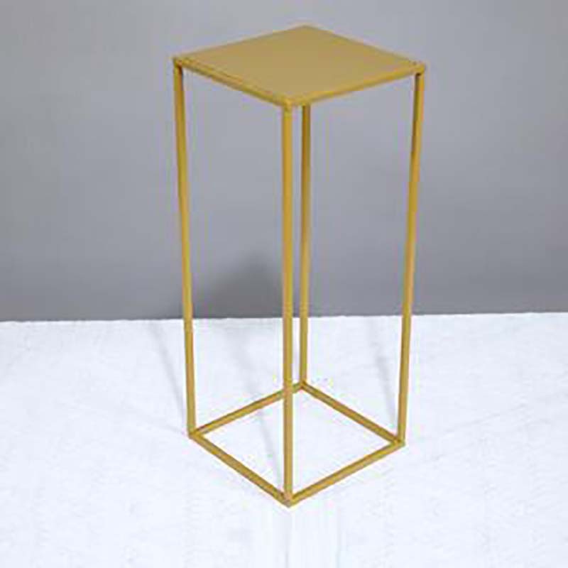 Flower Vase Metal Column Flower Stand Rectangular Vases Stand Prop Detachable Road Lead Flower Rack for Party